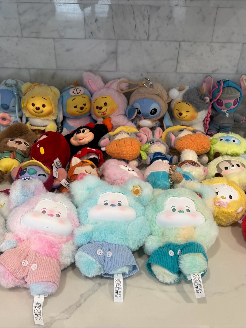 Pastel Cloud Plush Toy - Multicolor Cozy Companion